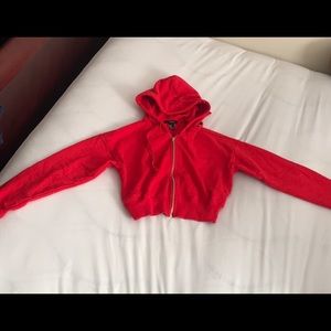 Crop hoodie with pant SET